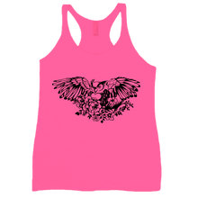 Koszulka bez ramiączek damska Owl Heart