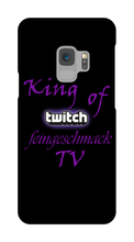 King of Twitch Samsung Schutzhülle (schwarz/weiß)