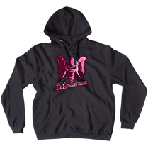 Sweat éléphant-rose (No-Zip/Pullover)