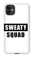 Sweaty Squad iPhone Case (Invert Theme)