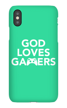 God Loves Gamers iPhone Case