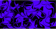 Black Blue 18"x36"
