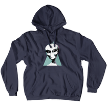 Alien Blue Hoodie (No-Zip/Pullover)