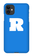 Ryan Syed iPhone Case White Logo