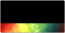 Electric Rainbow XXL Gaming Mousepad