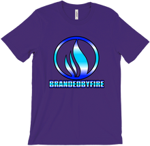 brandedbyfire blue logo T-Shirts