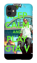 Keep Calm And Play Gta  iPhone Phone Case