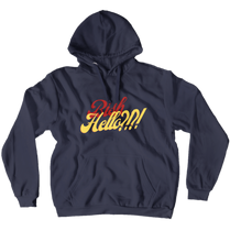 Bish Hello? (Red) Hoodies (No-Zip/Pullover)