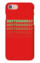 defterror17 iPhone Phone Cases
