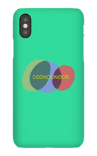 Cookoonoob iPhone Case  (ElizabethCamdenDesign)