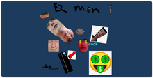 EZ MONI MOUSEPAD HOLY SMOKES INSANE WOW CRAZY