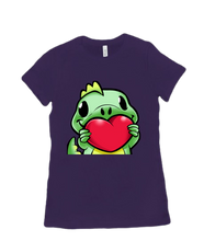 dino painting tshirt-women