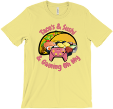 Tacos & Sushi & Gaming Tee