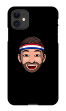 Sweaty Steve iPhone Case (Clean Theme)