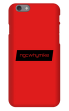 ngcwhymike iPhone Phone Cases