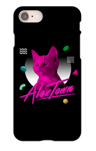 AlexTown Pink Cat Mascot iPhone Case