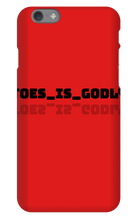 toes_is_godly iPhone Phone Cases
