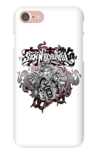 GOD OF THUNDER Iphone Case B&W
