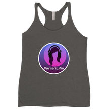 Ferrari White Border Tank Womens