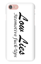 Low Lies iPhone Cases