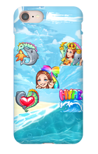 h2oQueen Beach Emotes iPhone Phone Cases
