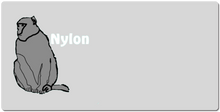 Nylon Monkey text XXL Gaming Mousepad
