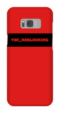 the_robloxking Samsung Phone Cases