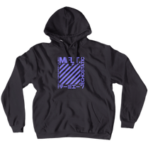 BarCode Mufflett Purple Hoodie