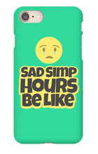 Sad Simp iPhone Phone Cases