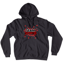 Team Spirits Red Theme Hoodies (No-Zip/Pullover)