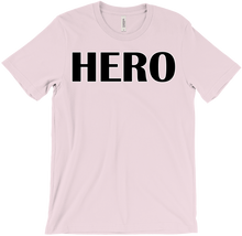 Hero Black Font T-Shirt
