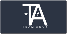 Team Angy XXL Mousepad || Logo White
