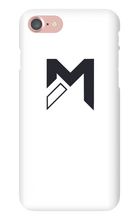 Myles iPhone Phone Cases (White)