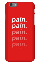 Pain iPhone Phone Cases