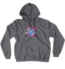 Blaue Kaioken 2 Hoodie (No-Zip/Pullover)