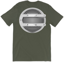 Chrome Faded T-Shirt(Back) Plain Front