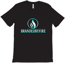 brandedbyfire  logo blue T-Shirts