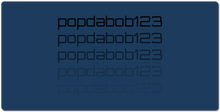 popdabob123 XXL Gaming Mousepad