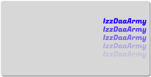 IzzDaaArmy XXL Gaming Mousepad