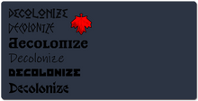 Decolonize XXL Gaming Mousepad