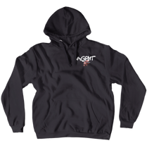 Agent Hoodie (white logo)