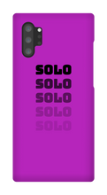Fading Solo Text Samsung Phone Cases
