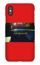 Just Minecraft Iphone case
