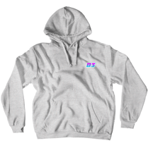 B3 logo left Hoodies (purple/blue)