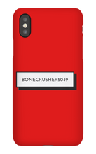 bonecrusher5049 logo iPhone Cases