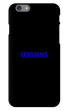 lennyfsix iPhone Case (Text)