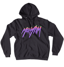 mehyaM - Neon Text Hoodie