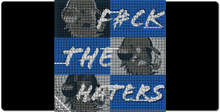 F*ck The Haters XXL Gaming Mousepad