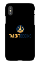 Talent Begins iPhone Case