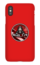 iPhone Phone Case with Mies_TTV Logo